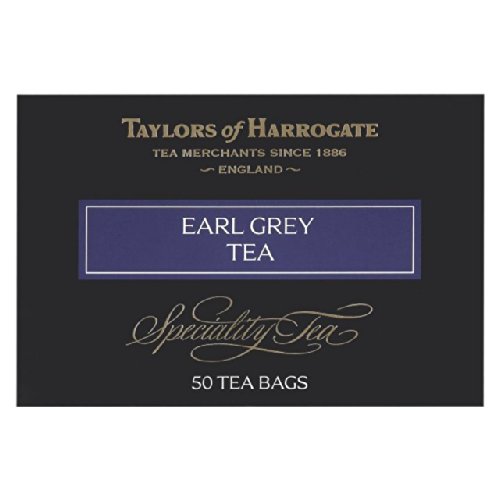 Taylors of Harrogate Earl grey tea bags 50 per pack code EAN 5054186253342 
