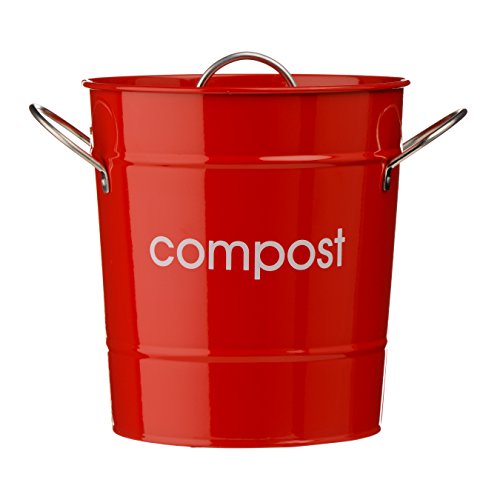 Poubelle à compost (rouge)