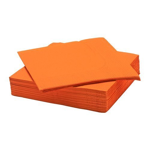 Fantastisk - paper napkin, orange / 50 pack / 5...