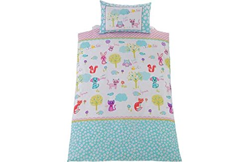 Chad Valley Créature amis ensemble housse de couette simple. 5054186859322 (5054186859322)