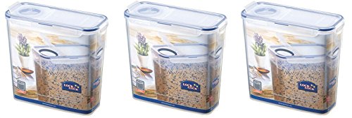 Lot de 3 cadenas et serrure & céréales, pâtes a...