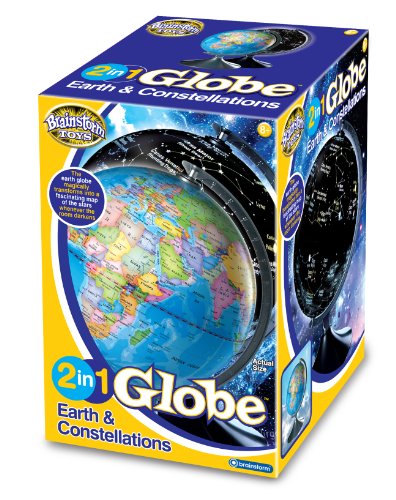 Globe 2 en 1 terre et constellation avec capteu...