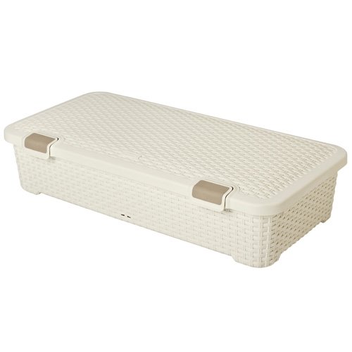 2045075 style rollerbox boîte plastique crème 42 l