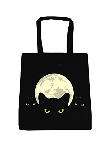 Yeux Brillants Sac Cabas Noir