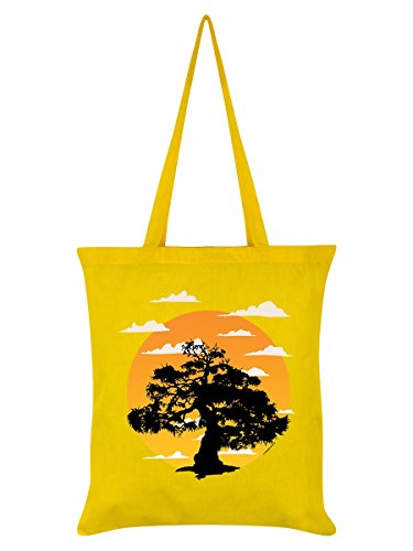Fourre-tout Oriental Sunrise 38 x 42 cm jaune