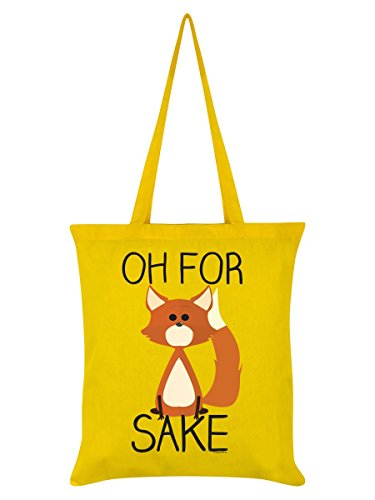 Fourre-tout Oh For Fox Sake Jaune