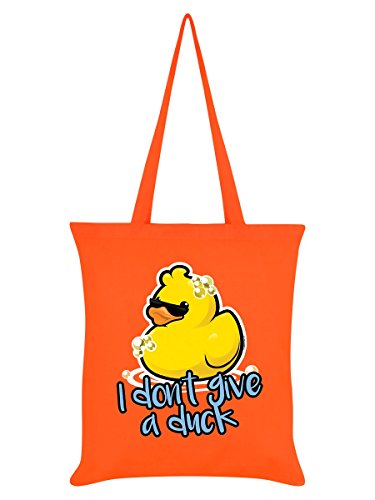 Fourre-tout 38x42 cm I Don't Give A Duck Orange