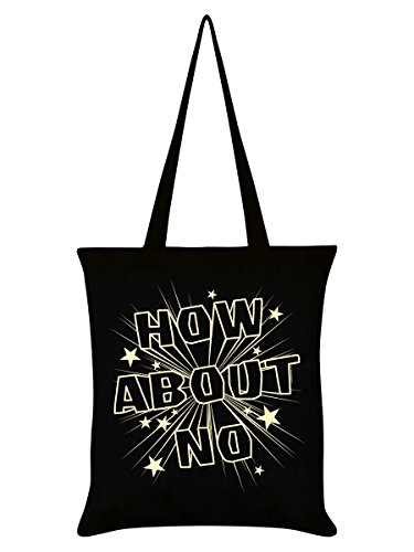 Fourre-tout 38x42 cm How About No Noir