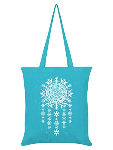 Fourre-tout Mandala Dreamcatcher 38 x 42 cm bleu