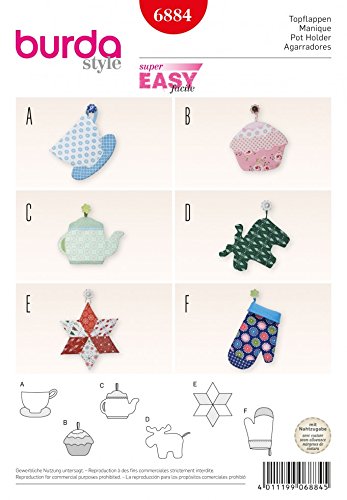 Homeware 6884 patron de couture facile de porte...