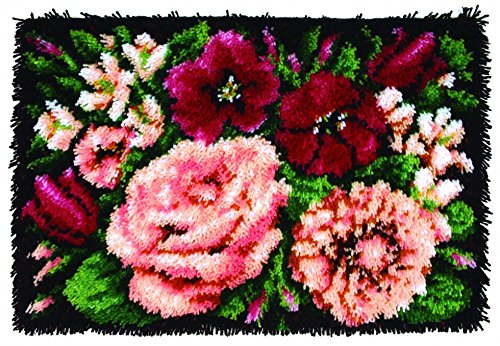 Caron Classics loquet crochet kit floral d & # 39?; vigne + sans minerva crafts craft guide 5054283357110 (5054283357110)