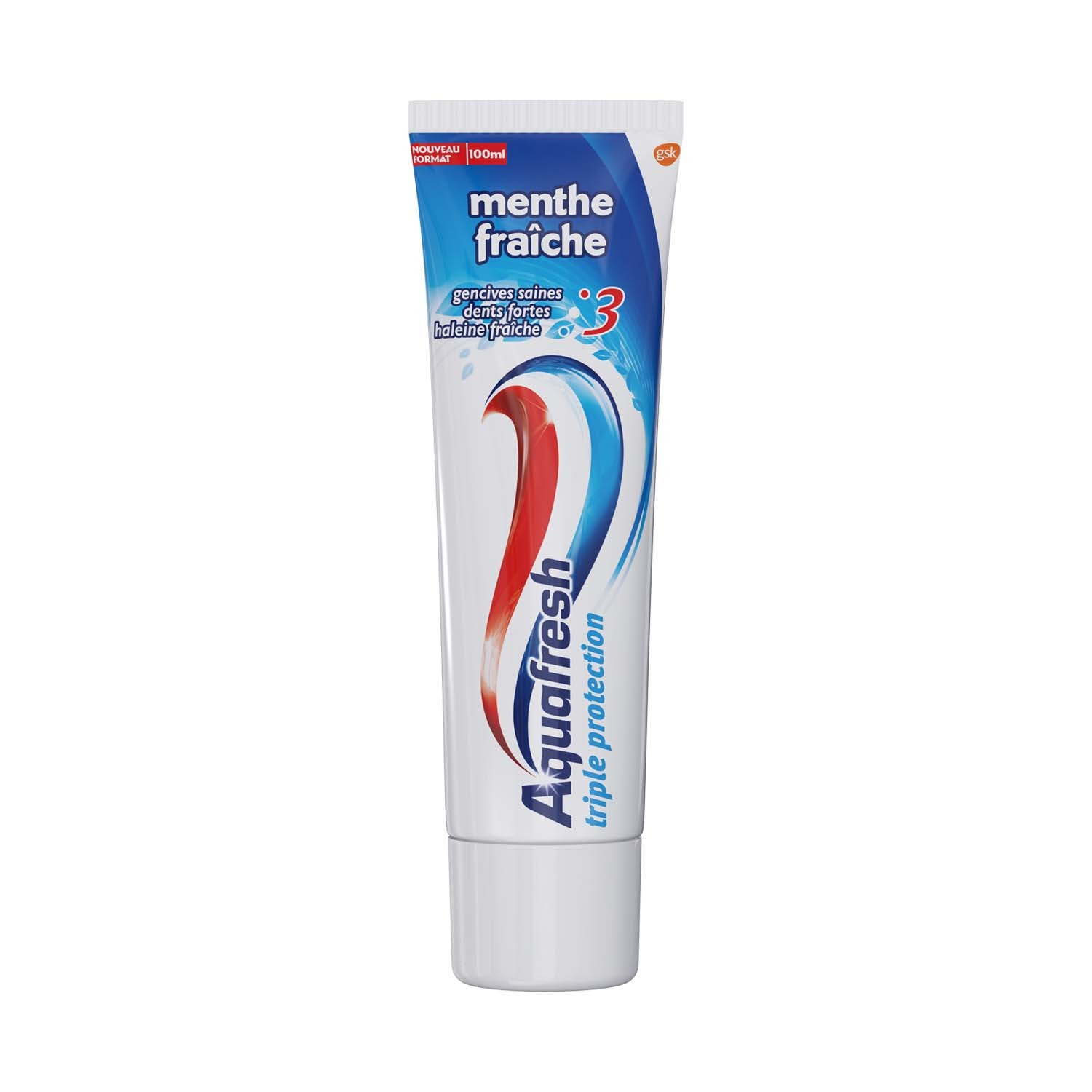 Dentifrice triple protection menthe fraîche AQU...