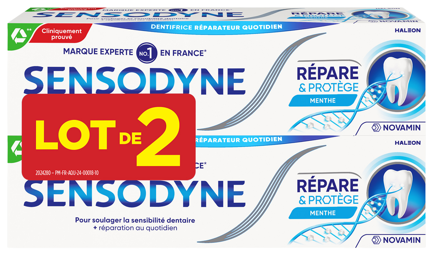  DENTIFRICE SENSODYNE code EAN 5054563249180 