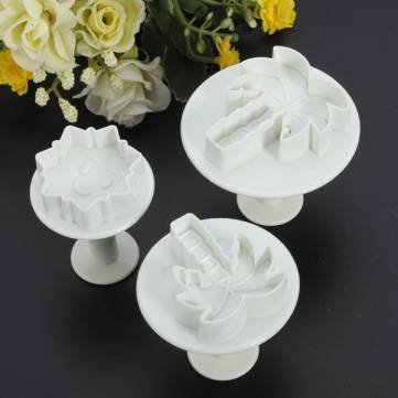 3pcs cocotier gâteau de forme moule 5054648795175 Pakhuis