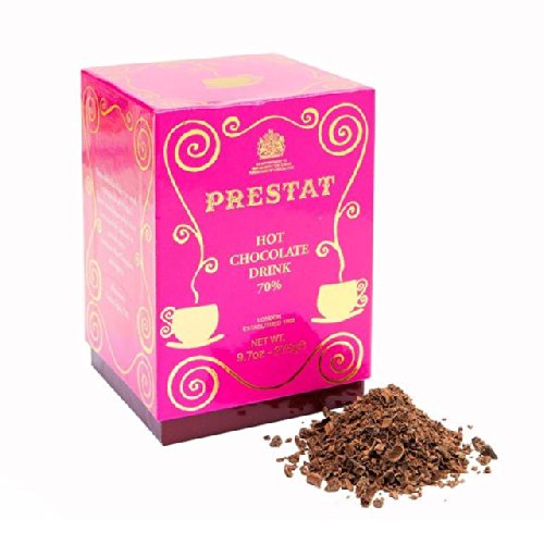 Prestat Dark hot chocolate flakes 275g code EAN 5054809542402 