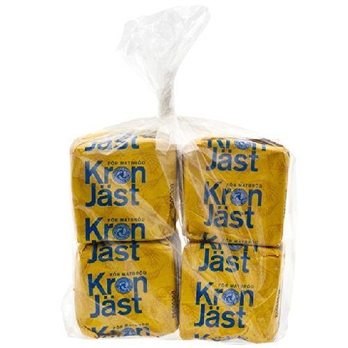 Kronjast Farsk jast fresh yeast 4 x 50g 5054809583948 (5054809583948)