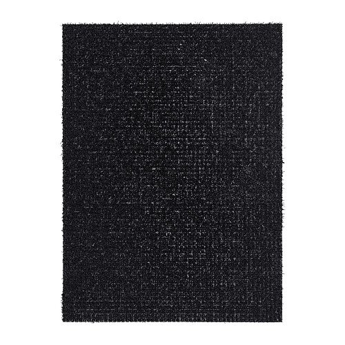 IKEA Ydby - tapis de porte, noir - 58x79 cm