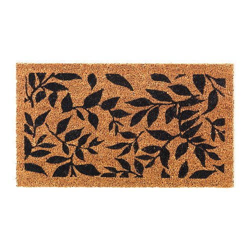 IKEA ARHUS - tapis de porte, noir - 40x70 cm