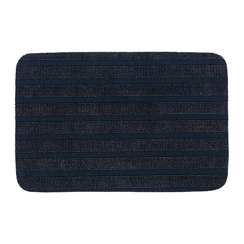 IKEA BORRIS - tapis de porte, bleu foncé - 38x5...