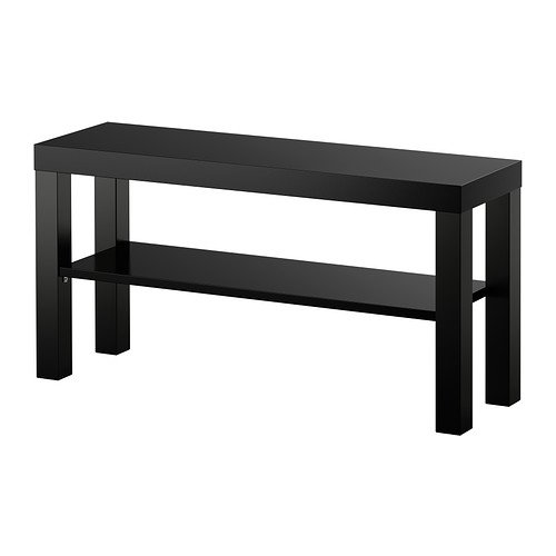 IKEA MANQUE - TV banc, noir - 90x26 cm
