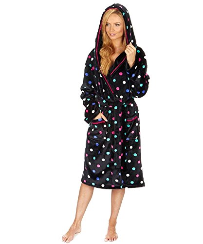 - robe de chambre - femme -  noir - large 5054935005987 KATE MORGAN
