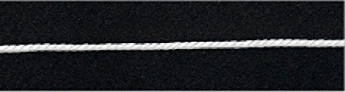 British Trimmings 1 mm Britannique garnitures Polyester Cordon de passepoil blanc - par 9 m + sans Minerva Crafts Craft Guide code EAN 5054973119721 