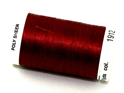 Polysheen polyester fils à broder machine 800 m 800 m 1912 winterberry - par bobine 5054973400324 Mettler