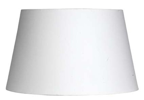 Abat-jour tambour coton blanc