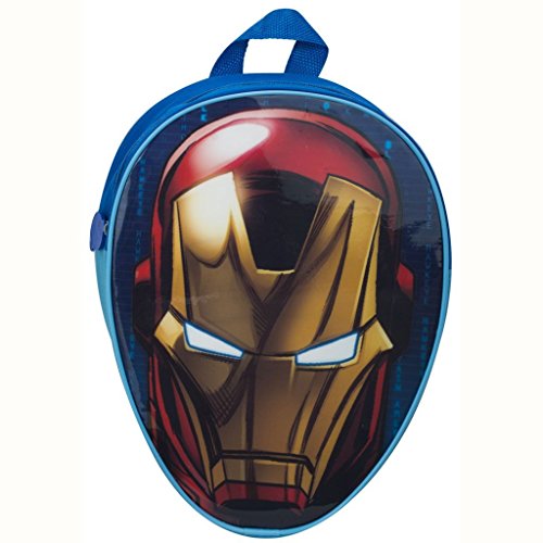 Iron man tête en forme de sac à dos junior