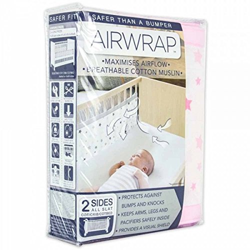 Airwrap Mesh 2 faces tour de lit - rose. code EAN 5055114319291 