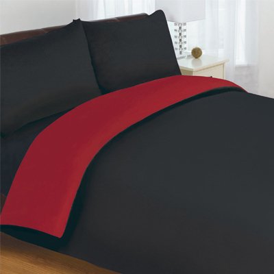 Parure housse de couette 2 personnes reversible...