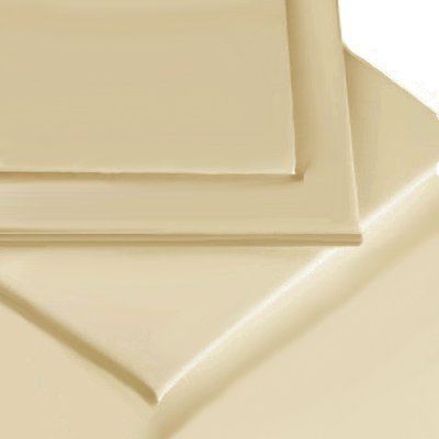 Cache-sommier 2 personnes en percale de polycot...