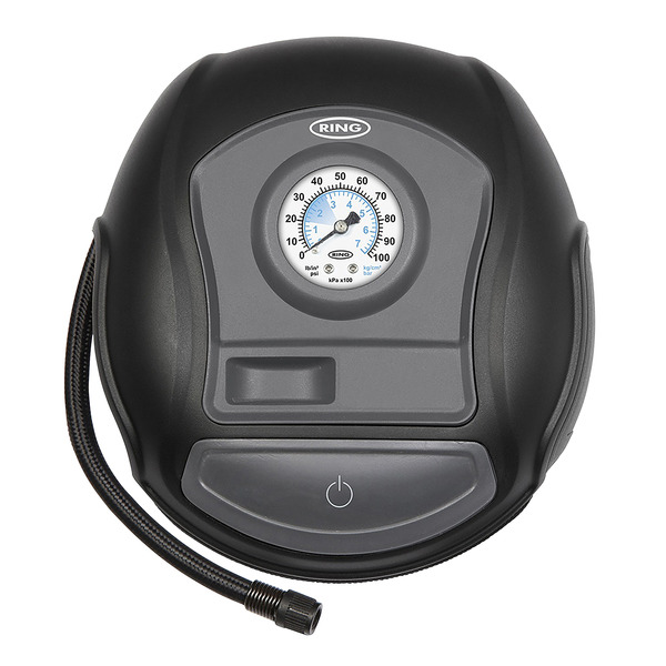 Compresseur à manomètre analogique avec prise a...