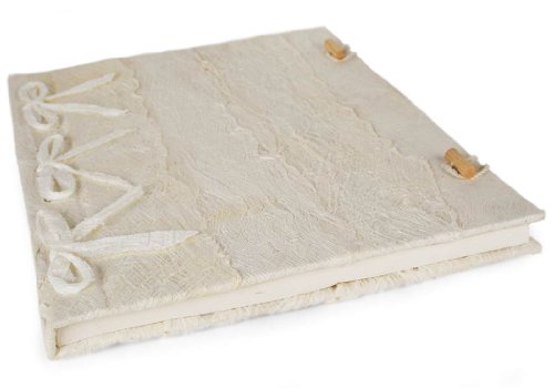 Livre d'or Ecorce Blanche Naturelle fait à la m...