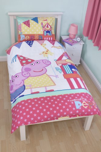 Housse de couette réversible unique pour le fêt...