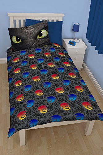 Housse de couette de DreamWorks Dragons unique ...