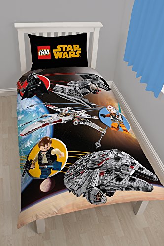 Star wars espace simple housse de couette et ta...