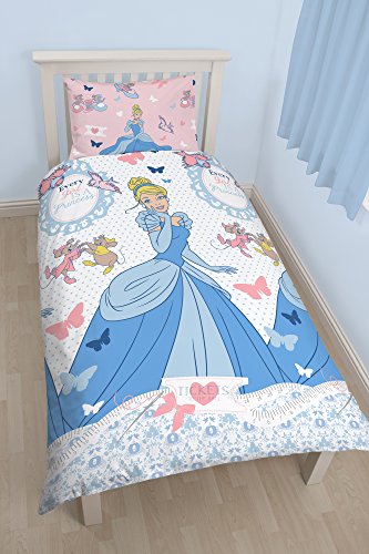 Disney princess cinders simple housse de couett...