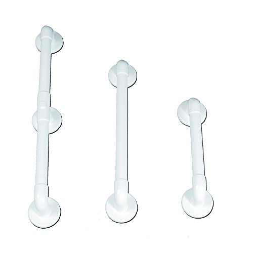 Barre d'appui haute résistance lisse L600 mm bl...