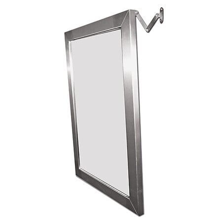 DLP DLP Miroir inclinable en inox 70x50cm DLP code EAN 5055295149168 