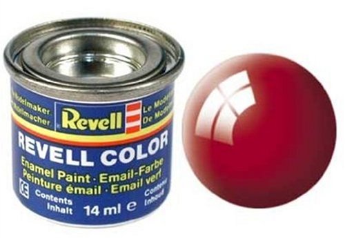 Émail 14ml peinture brillant rouge ardente