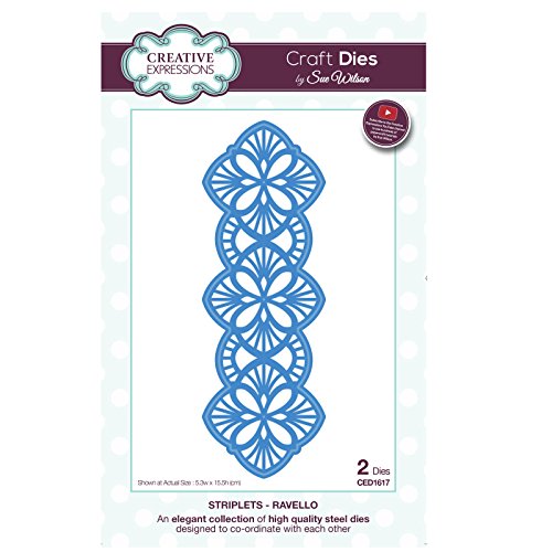 Creative Expressions CED1617 Creative Expressions Sue Wilson Matrice de collection Striplet Ravello code EAN 5055305920602 