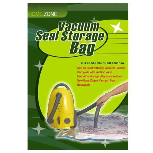 Pack de 5 sacs de rangement sous vide économise...