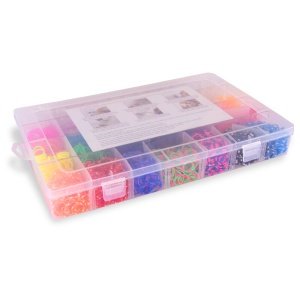 4200 Piece Rainbow Loom Bands Bracelet Making Kit 5055335721095 Generic