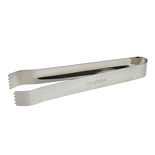 Pince à glaçons en acier inoxydable 17,80 cm