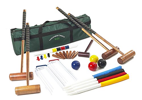 Longworth Croquet - Set Jeu de Criquet - Rangem...
