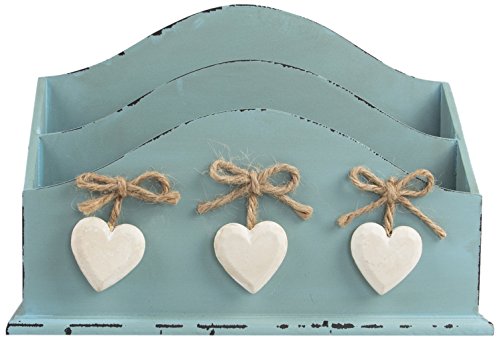 Sass Belle Delilah Porte-lettres avec motif cœur Blanc code EAN 5055356070790 