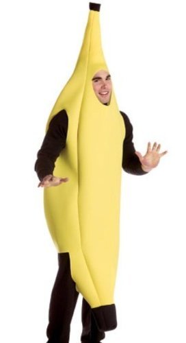 Parties Unwrapped Ltd Costume déguisement banane pour adultes - Import Royaume Uni 5055360001841 (5055360001841)