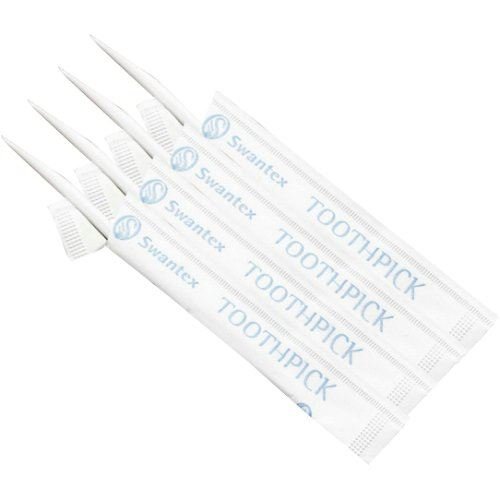 500 cure-dents en plastique emballés individuel...