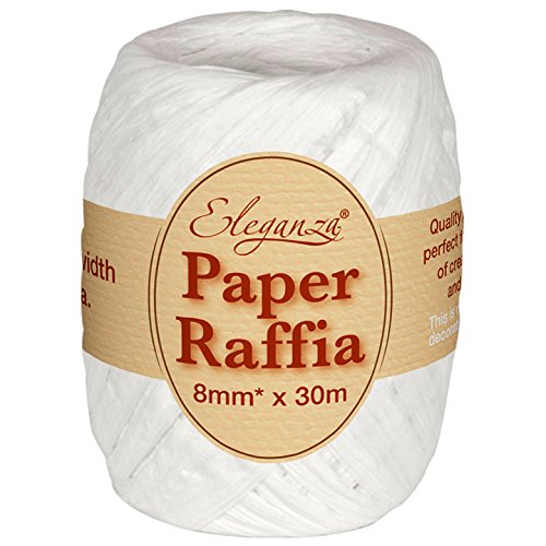 8 mm x 30 m de ruban en raphia papier pour de n...